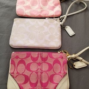 Coach Wristlets